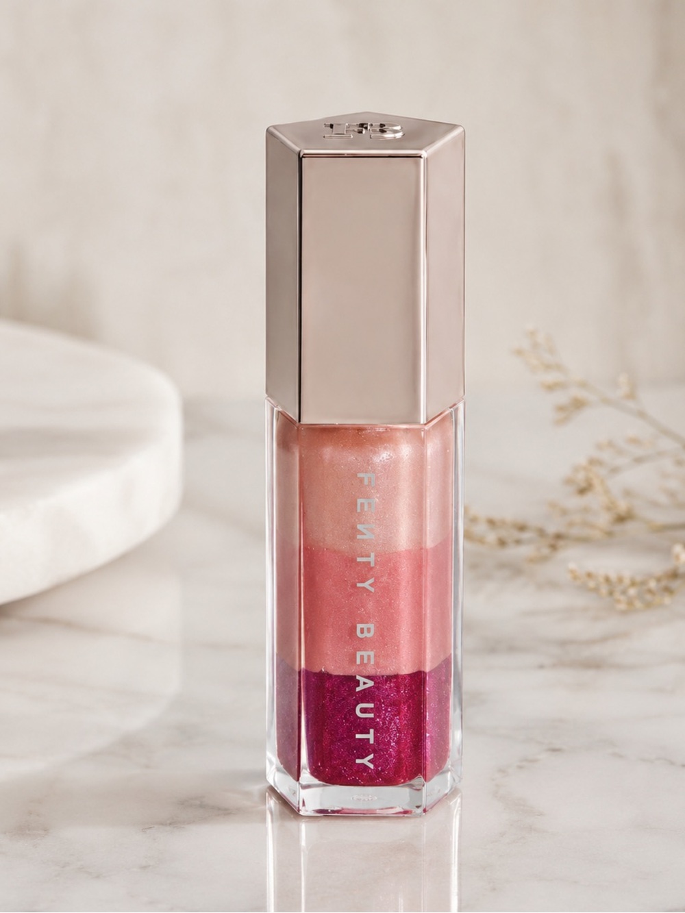 Fenty Beauty Sugar Plumz Luminizer Gloss Bomb